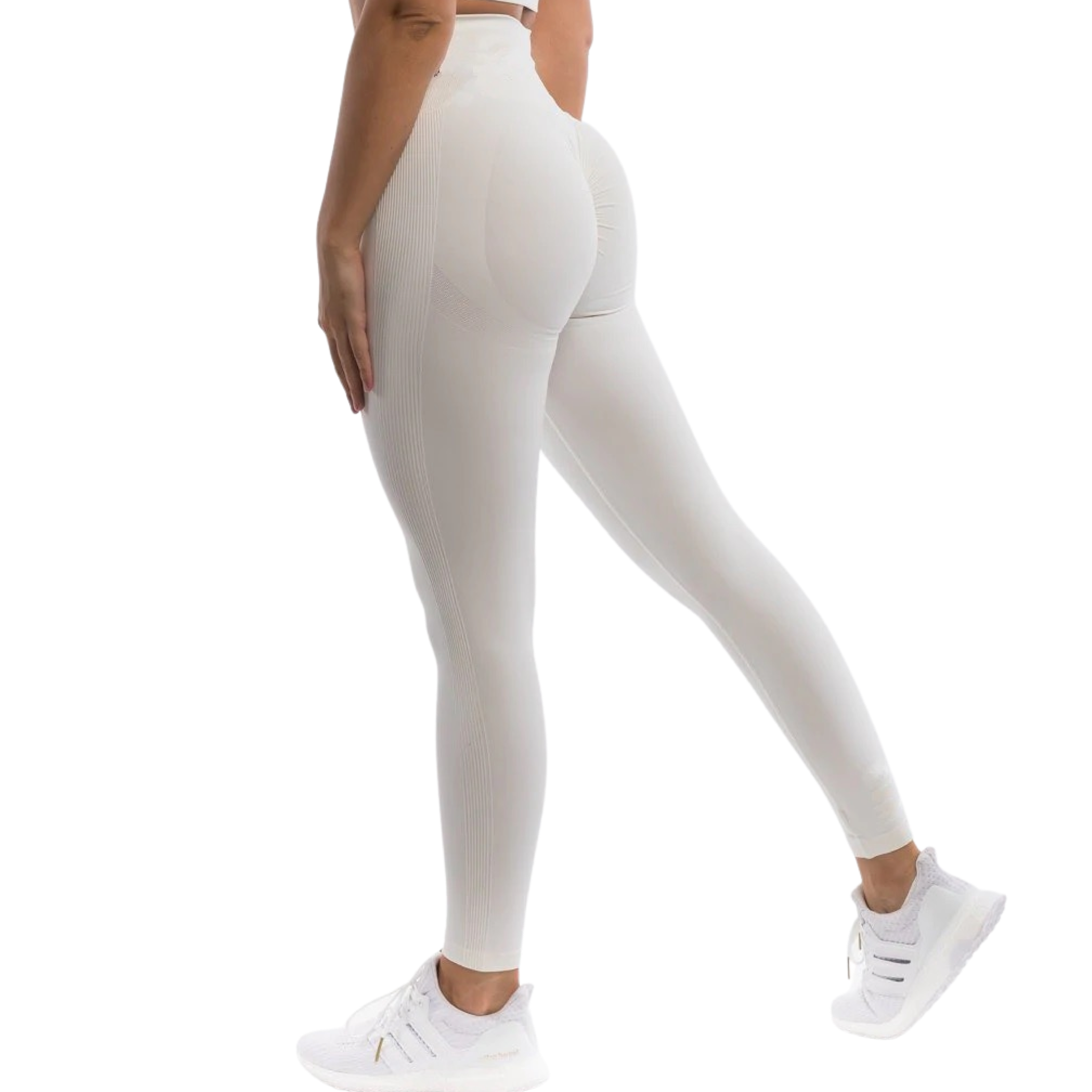 Infinity Seamless Leggings White NARLEE Co