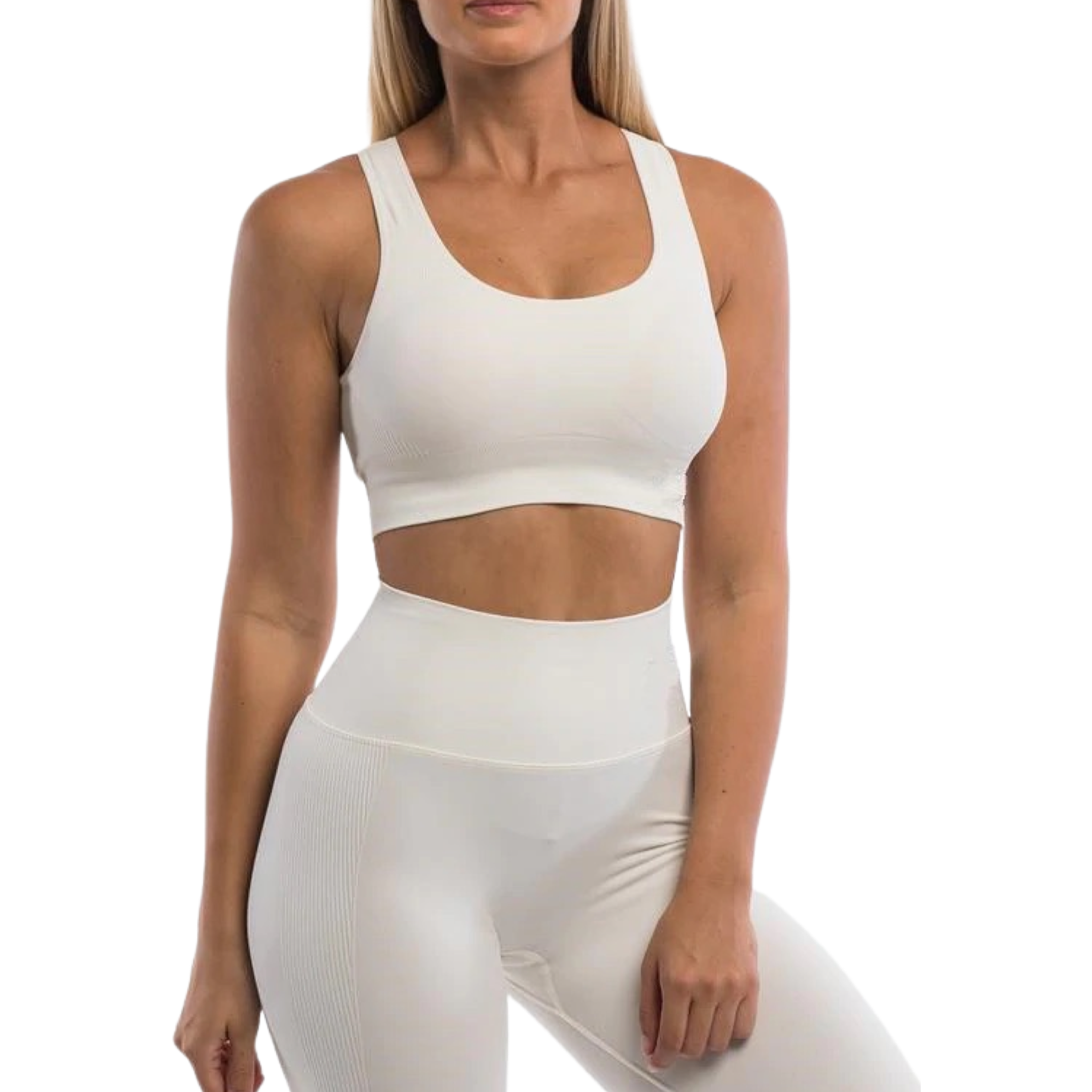 Infinity Seamless Sports Bra Light Blue